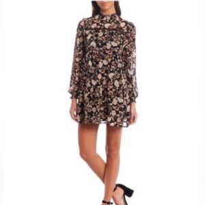 Allison & Kelly Women’s long sleeve mock neck floral dress
